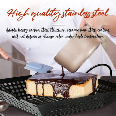 Stainless Steel Square Grill Drain Pan(48% OFF)